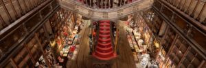 Interior Livraria Lello Branding 1